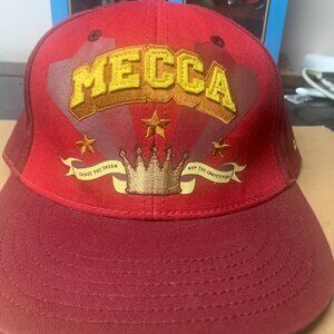 mecca sample hat 90's vintage RARE